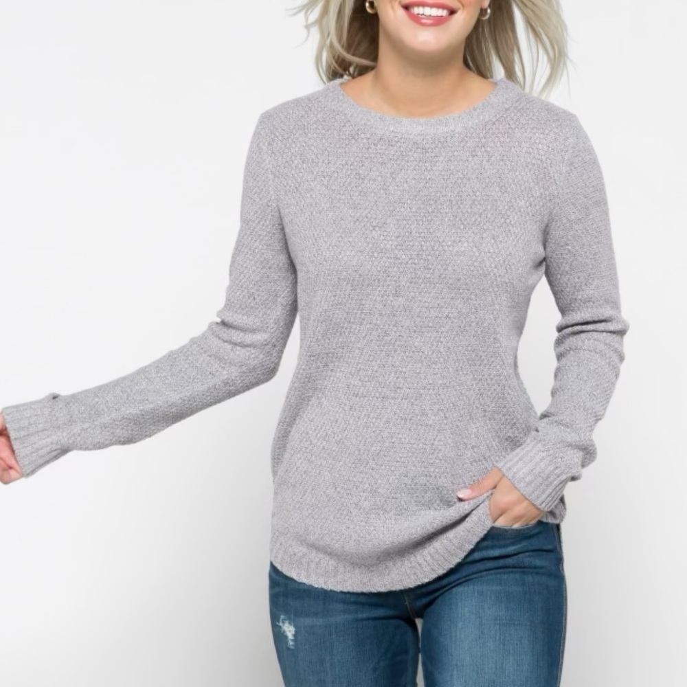 PINK CLOVER - Nickole Textured Sweater - Size XXL